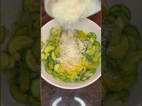 TORTINO FILANTE DI ZUCCHINE ricetta facilissima