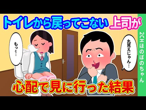 【2ch馴れ初め】美人なのにモテない女上司が俺んちに宅飲みにきて、トイレから戻ってこないので、心配で見に行った結果…【ゆっくり】