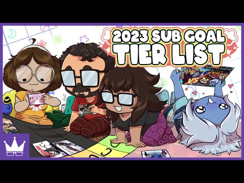 Twitch Livestream | 2023 Sub Goal Tier List