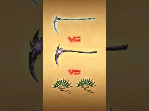 Grim scythe, Dissector of hopes & Emerald cutters. which one? 🤔 #shorts #shadowfight2