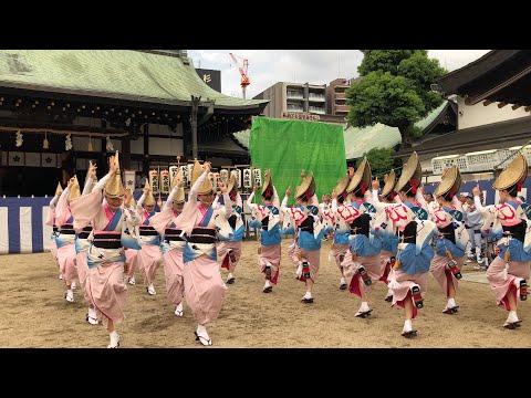 2024.8.25(日) 天神天満阿波おどり｢大阪天水連｣大阪市天満宮