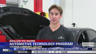 Skilled to Work: Advanced Automotive Technology Program by Calhoun Community College