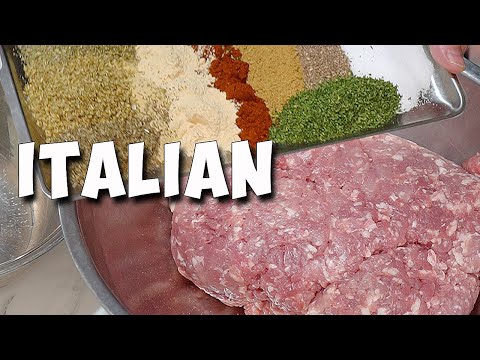 ITALIAN Sausage Mix All About the Seasoning and Taste