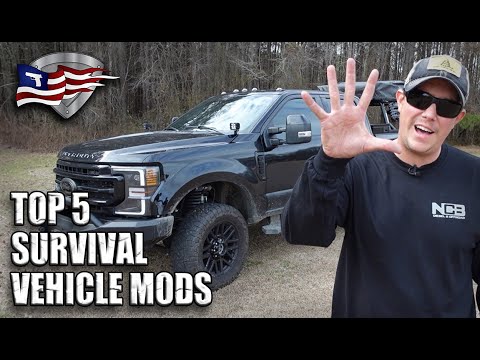 Top 5 Survival Vehicle Modifications / Bug Out Truck Preps