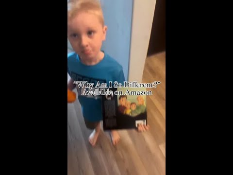 Bubba Showing Off His Book 📕 #amazonbooks #autismawareness #Braininjury