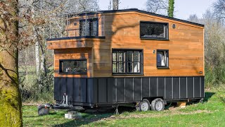 Take A Look at This Fabulous Tiny House on Wheels | #tinyhouseonwheels