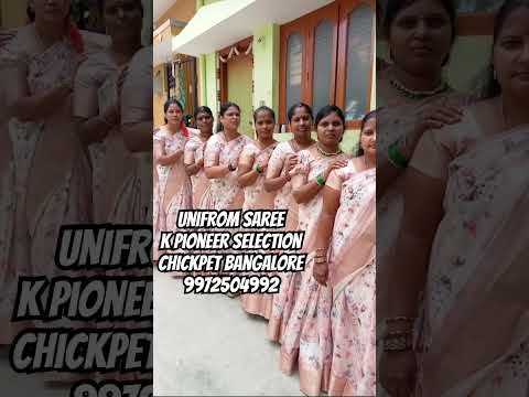 Unifrom saree k pioneer selection Chickpet Bangalore