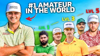 Can the #1 Amateur Golfer beat all of Good Good?