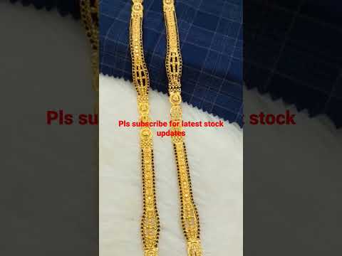 Latest 1 gram gold long mangalsutra/best prices always/assured quality & service/enquiry @9535614642