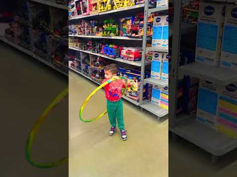 Cute baby big efforts to hula hoop🥹😀 #shorts