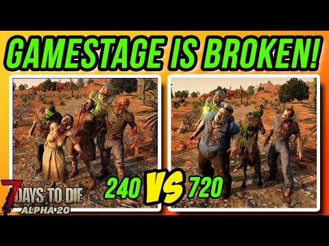 Why Gamestage is broken and how to fix it (7 Days to Die: Alpha 20)