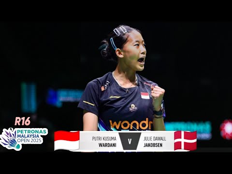 Putri Kusuma Wardani vs Julie Dawall || R16 Malaysia Open 2025