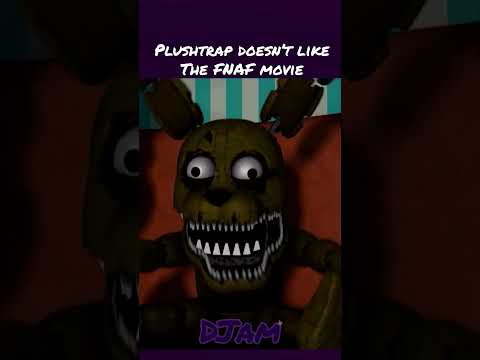 Plushtrap doesn't like the FNAF Movie #fnafsfm #fnaf #fivenightsatfreddys #sfmfnaf#fnaf4 #gyatt