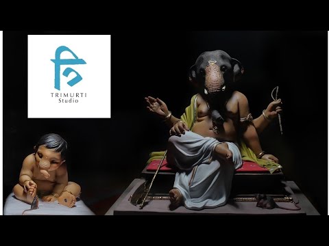 VISHAL SHINDE GANPATI 2021 (TRIMURTI ART STUDIO) MUMBAI GANPATI WORKSHOP 2021 , LIKE SHARE SUBSCRIBE