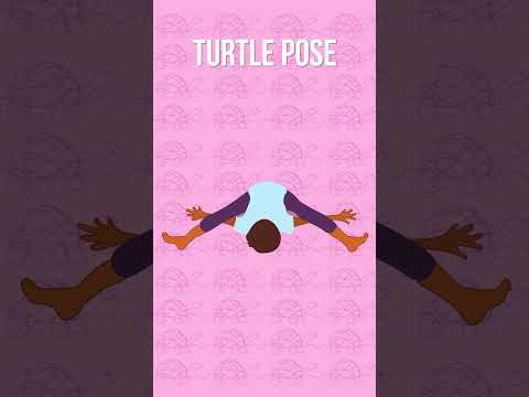 Turtle Pose - Yoga Pose of the Week #yogaforkids #yogaguppy #kidsyoga #yoga #kidsyogafun #yogaposes