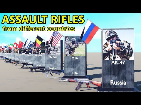 Assault Rifles from different Countries | Best Assault rifles by country