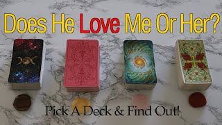 DOES YOUR PERSON LOVE YOU OR HER/HIM | Third Party Reading | Pick A Card Love Reading(Timeless)