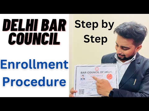 How to Enroll in Delhi Bar Council | State Bar Council Registration Process | BCD Fees |