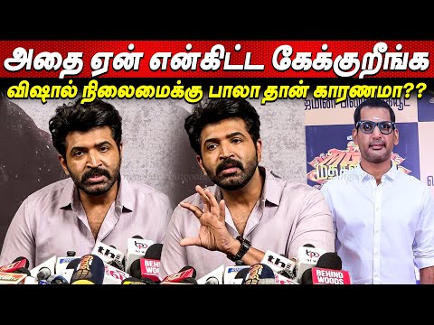 Vishal Health Issue 🙆🤦 Arun Vijay Reply at Vanangaan Press Interaction | Vanangaan Pressmeet