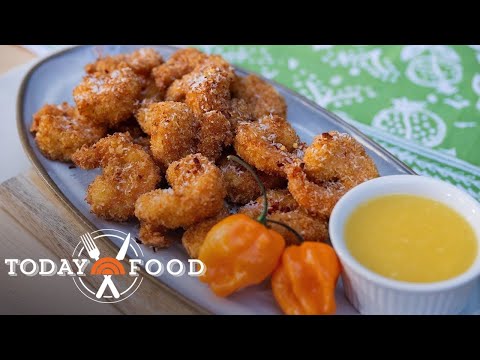 Coconut shrimp with mango chili sauce: Get the recipe!