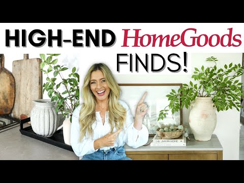 HIGH-END HOMEGOODS FINDS || HOMEGOODS SHOP WITH ME AND HAUL || DESIGNER LOOK FOR LESS