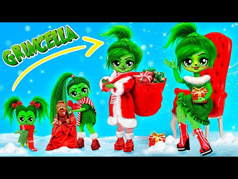 Grinchella Crescendo! 32 LOL OMG DIYs de Natal