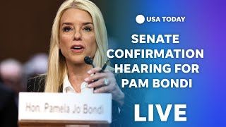 Watch live: Senate confirmation hearings for Trump cabinet pick Pam Bondi