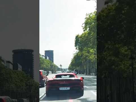 Conduciendo con un Ferrari delante #youtubeshorts #remix #shorts #short #driving #ferrari #bcn