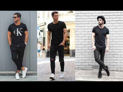 All Black Casual Outfit Ideas For Men