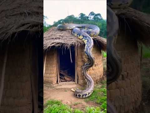 Snake entering in the house OMG #omg #snake #new #facts #viralvideo