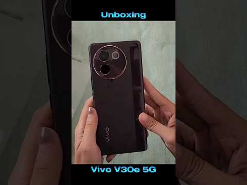 Unboxing Vivo V30e 5G | Hp Layar Lengkung Termurah Dari Vivo #vivov30e