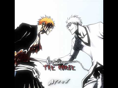 The King 👑 And His Horse 🐎🗿🗿❗❗|| [Ichigo] [Zangetsu] || [BLEACH] || [Manga Edit 4k] || #manga #edit