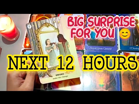 🥀⚡Next 12 hours mai aapki life mai kya good news aane wali h ✨hindi/english tarot| timeless tarot 💜