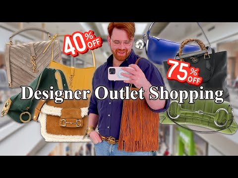 HUGE LUXURY OUTLET SHOPPING VLOG 🛍️ Fashion Outlets of Chicago 🛍️ Members Meetup