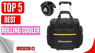 Top 5 Best Rolling Cooler || Coleman Cooler With Wheels