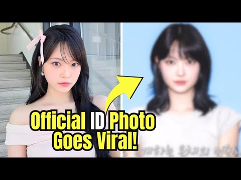 LE SSERAFIM Eunchae’s Official ID Photo Goes Viral