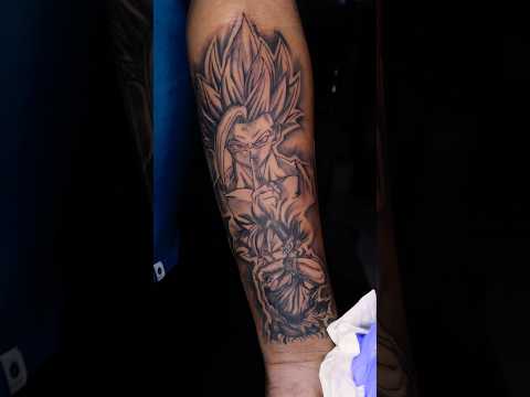 Dragon ball super tattoo| anime tattoos #shorts #dragonball