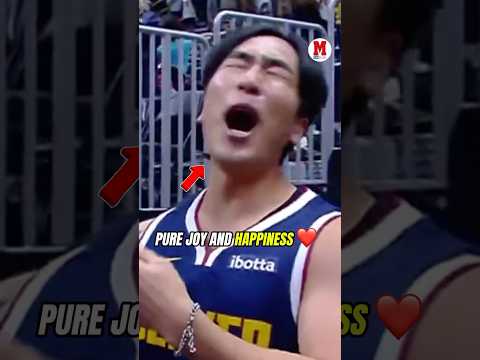 🥹 This Korean fan’s reaction to getting Westbrook’s jersey is pure gold ❤️ #nba #denvernuggets