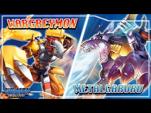 Digimon Card Game : Wargreymon VS Metalgarurumon