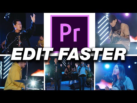 How To Edit Multiple Camera Angles FASTER In Premiere Pro Using Multi-Cam Editing