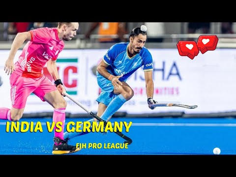 INDIA VS GERMANY MEN'S FIH PRO LEAGUE 2024-2025 HOCKEY HIGHLIGHTS MATCH ODISHA