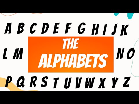 The Alphabet Names