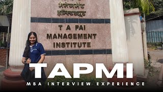 How to prepare for MBA Interviews| TAPMI MBA Interview Experience #mba #tapmi