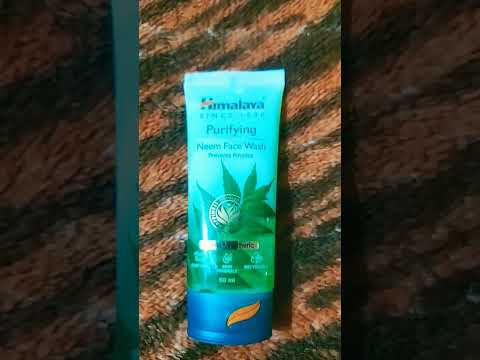 Sabse best facewash for all skin type #himalaya purifying neem face wash #shorts #ytshorts