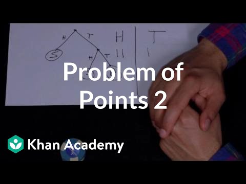 Problem of Points (Part 2/2) | Math for fun and glory | Khan Academy