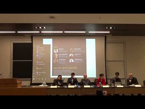 Emily Lau 劉慧卿 Figo Chan 陳皓桓 Canada Hong Kong Policy Panel University of Toronto Faculty of Law 2019