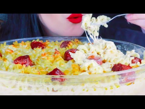 ASMR Cheese Pasta Eating Vlog 치즈파스타먹기 @SaltedCaramelLife