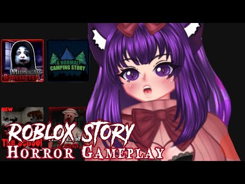 💜【 Donathon + gameplay】Mencoba horror game roblox