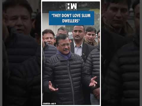 #Shorts | "They don't love slum dwellers" | AAP | Arvind Kejriwal | Delhi Assembly Elections 2025