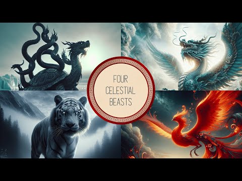 The Four Celestial Beasts of Chinese Mythology